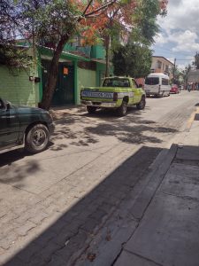 Protección Civil Municipal en septiembre intervino un árbol dentro de un domicilio, no hizo caso al del exterior de la calle Mártires de Tacubaya